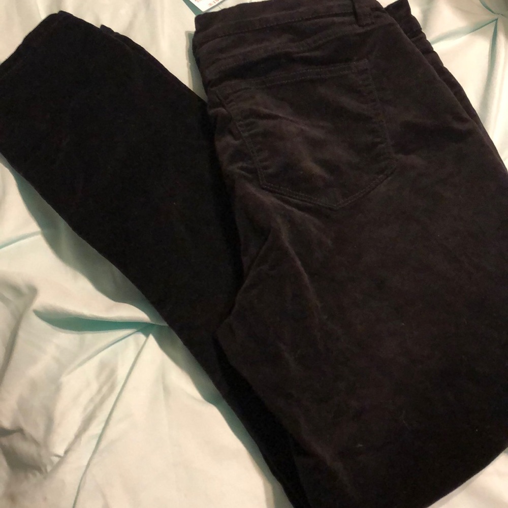 J.Crew Velvet Skinny Jeans